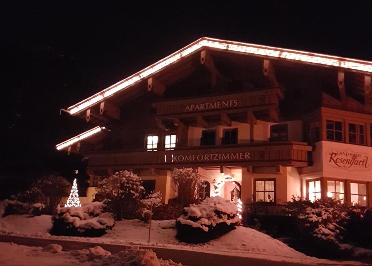 Landhaus Rosengartl Krimml Oberkrimml エクステリア 写真